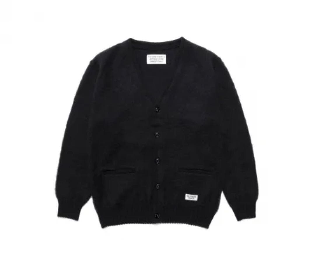 WACKO MARIA MOHAIR CARDIGAN #BLACK Lサイズ - メルカリ