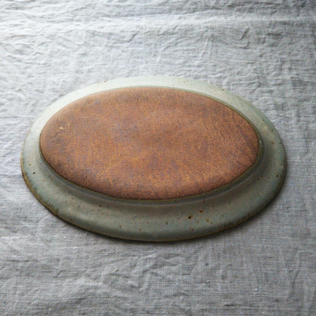 市野吉記さん(コウホ窯)小花オーバルリムプレート - メルカリ