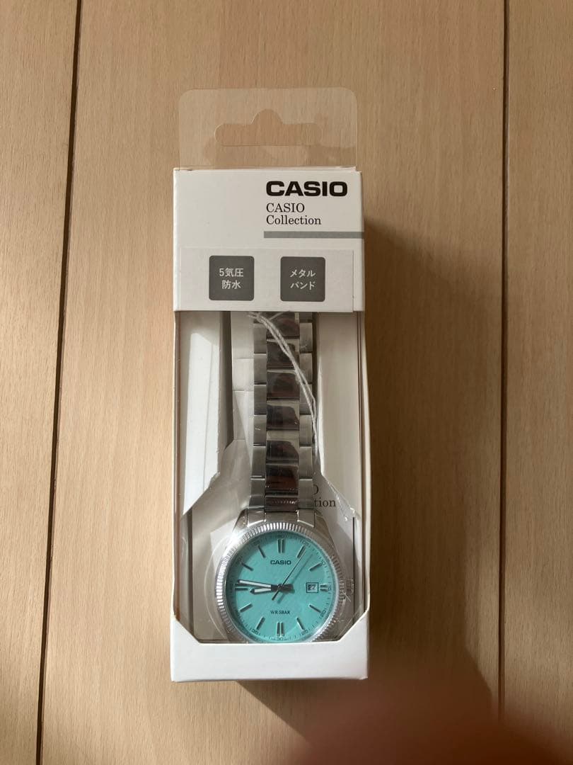 CASIO MTP-1302D-2A2JF ティファニーブルー - メルカリ