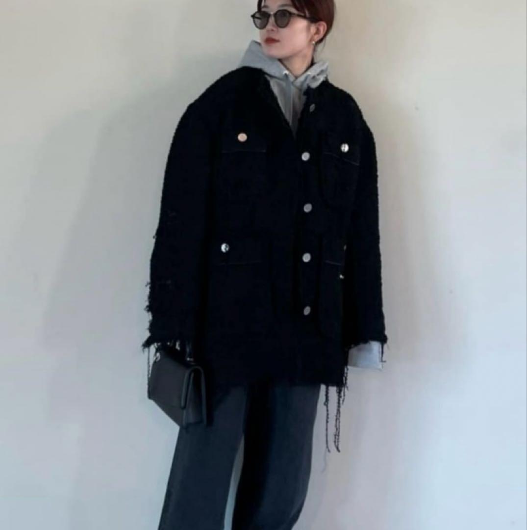 プランクプロジェクト ツイードダメージオーバージャケット - メルカリ