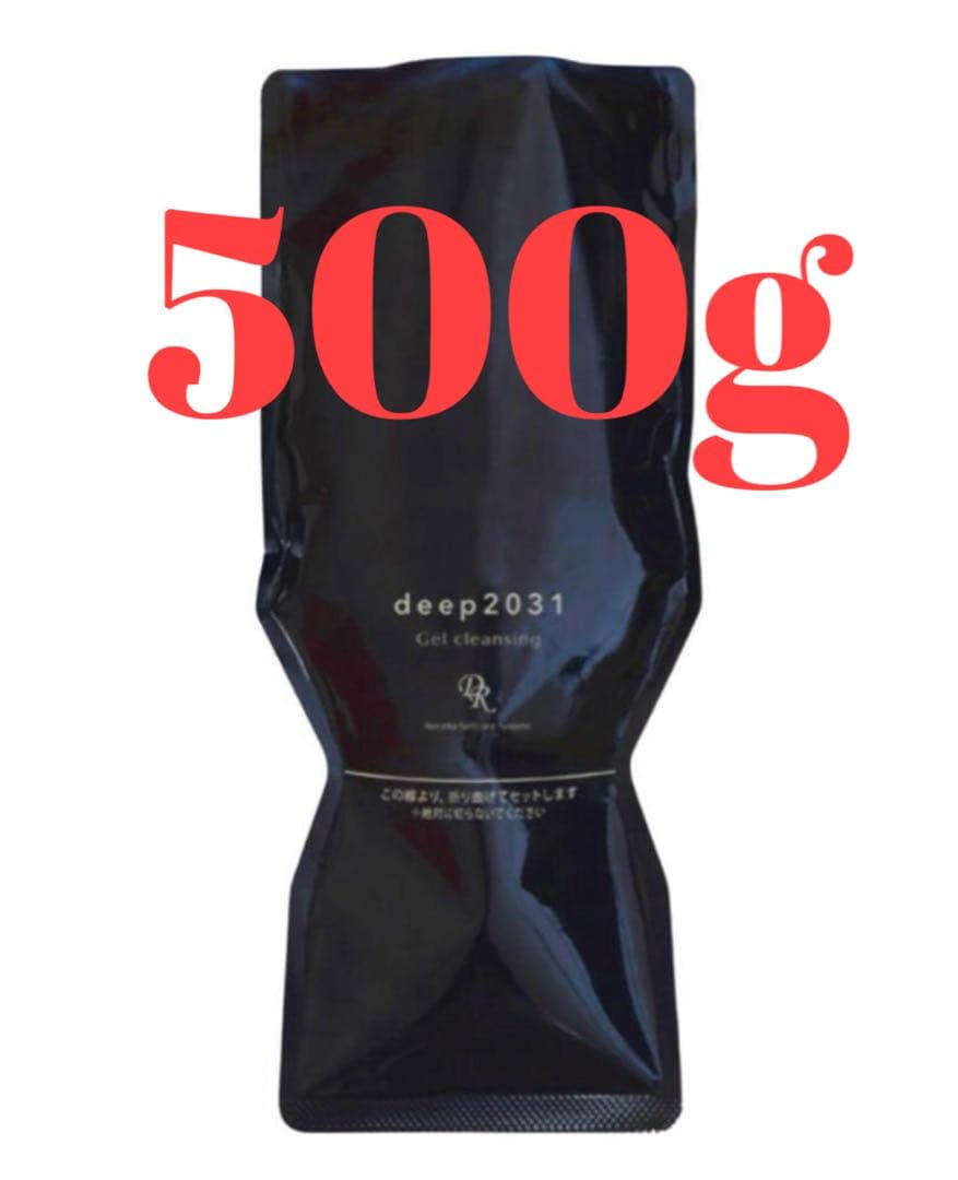 ドクターリセラ ディープ2031 ジェルクレンジング 500g 大容量 新発売】deep2031「ジェルクレンジング500g詰替用」が12月1日に新登場