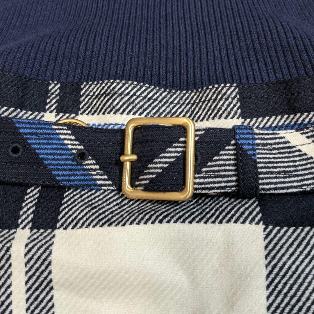 バーバリー ブルーレーベルレーベル ニット ワンピース チェック 金