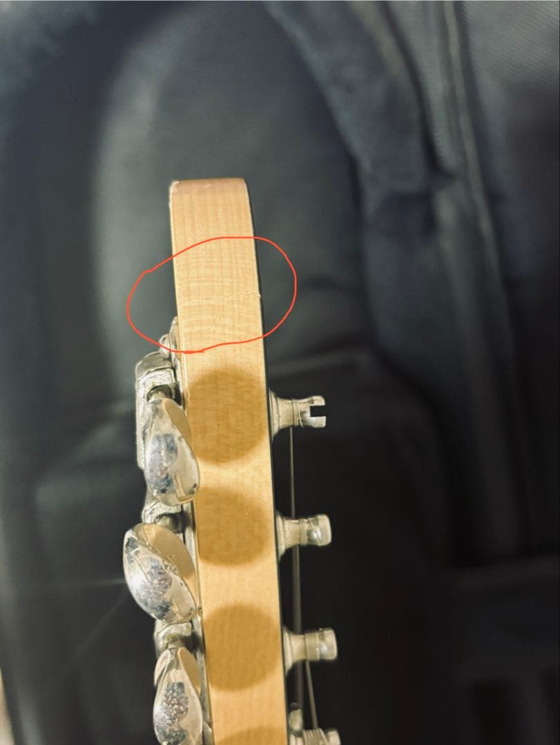 MOMOSE ジャズマスター※ジャンク(ヘッドヒビ割れ)