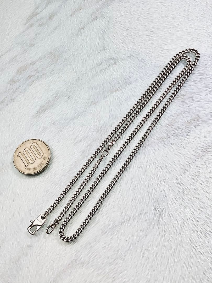 超美品】GUCCI 喜平チェーン ネックレス 男女兼用 SV925 2.7ミリ