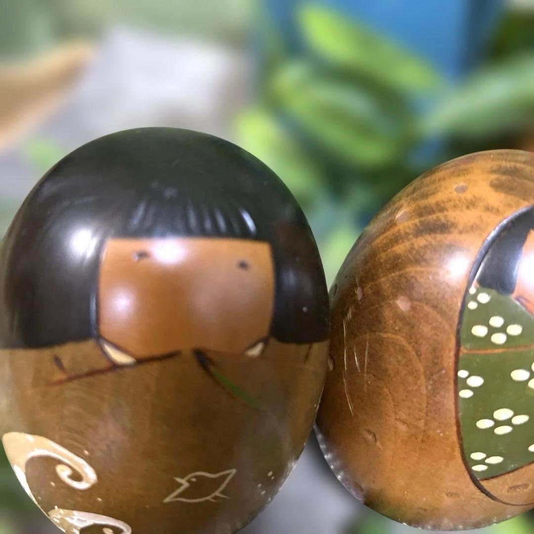 卯三郎こけし 四季 Usaburo Kokeshi Four Seasons - メルカリ