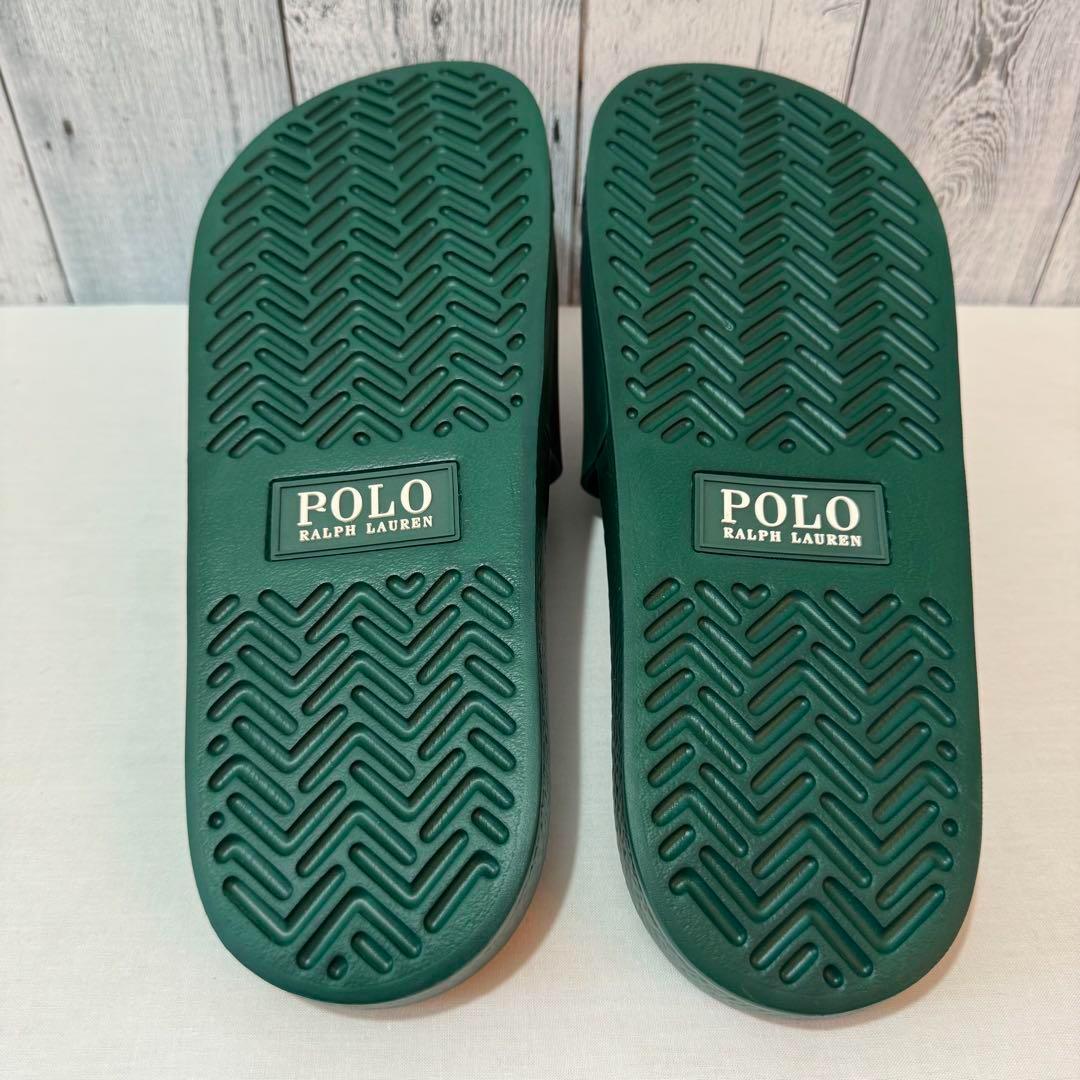 新品】ラルフローレンRALPH LAURENサンダル ベア くまちゃん 緑 - メルカリ