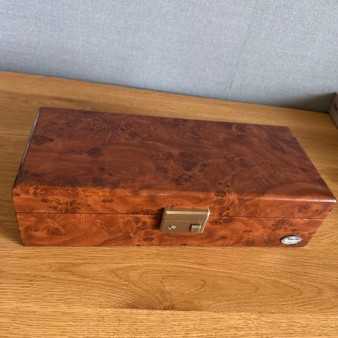 LUHW ローテンシュラガー腕時計 5本収納 鍵付きケース 木製 ウッド