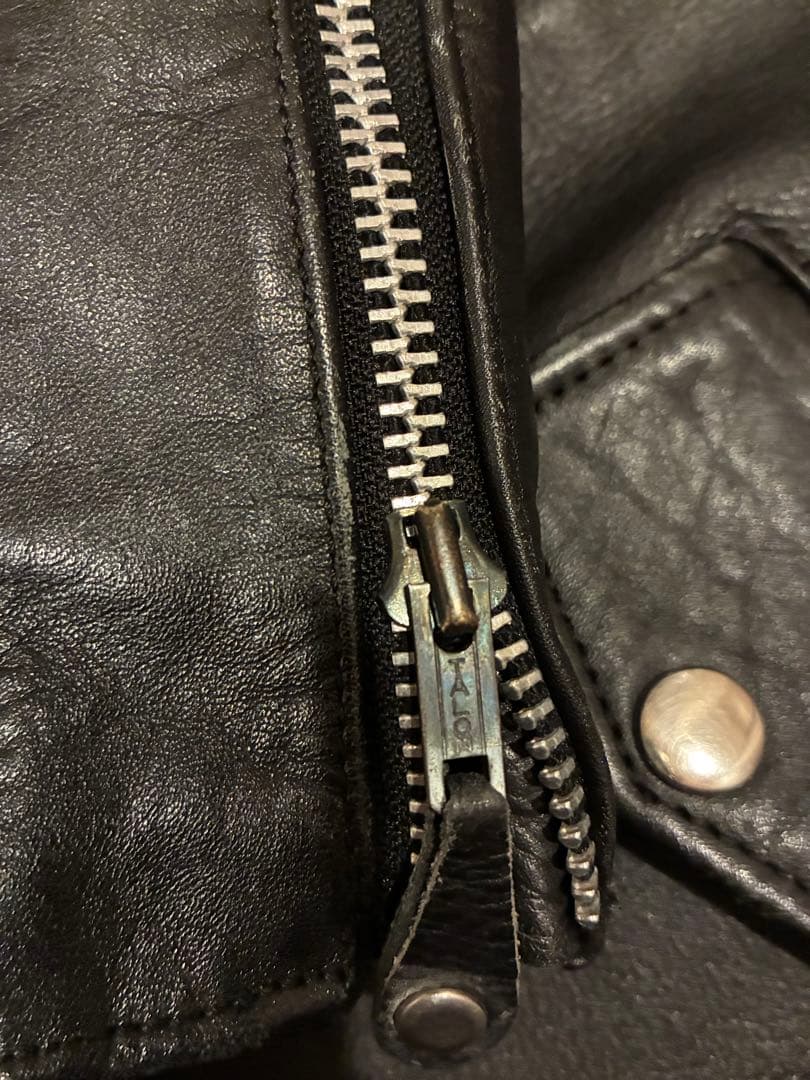 ビンテージ 本革 ダブルライダースジャケット talon 値下げ交渉ok