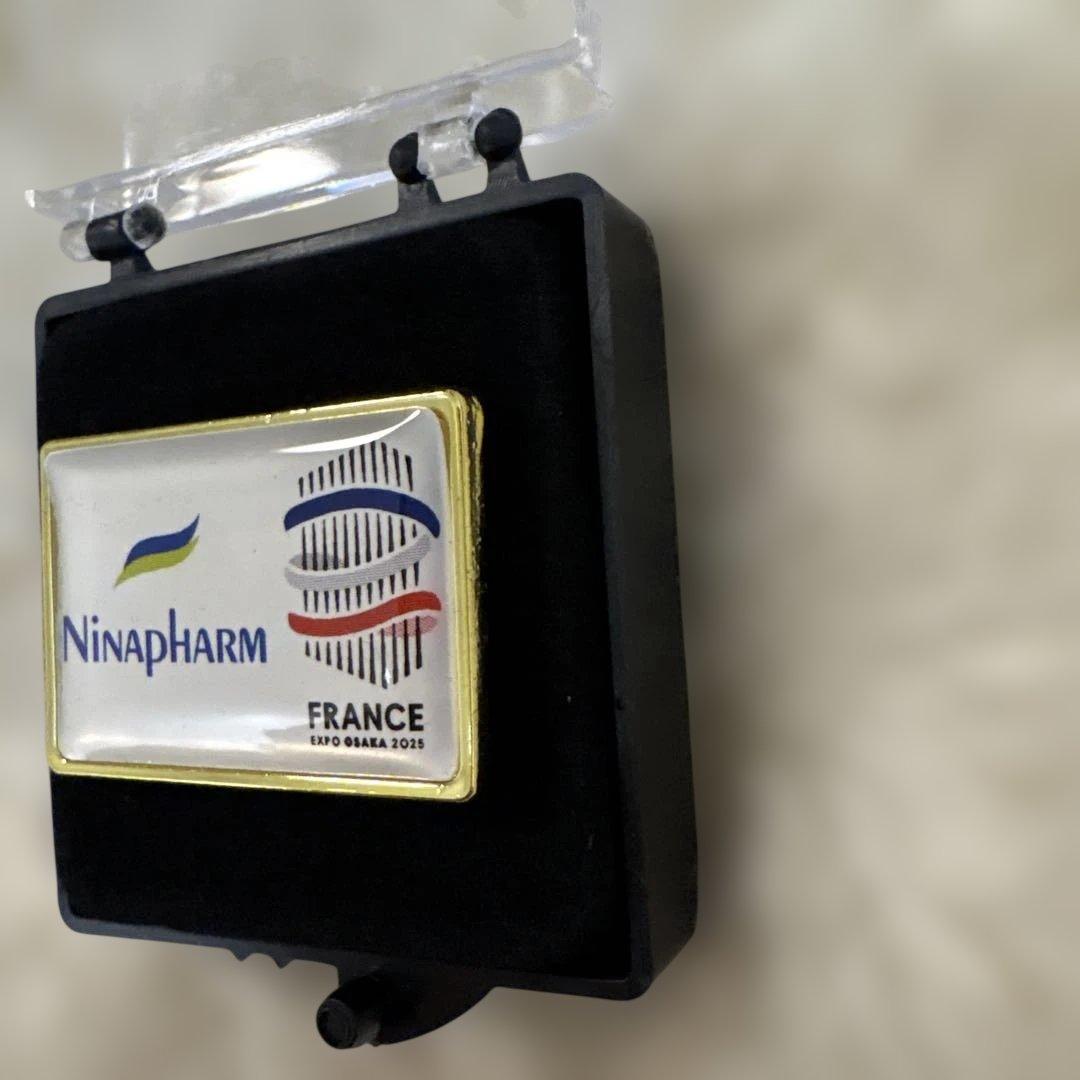 2025万博記念ピンバッチ フランスパビリオン バッチ ピンバッジ 万博