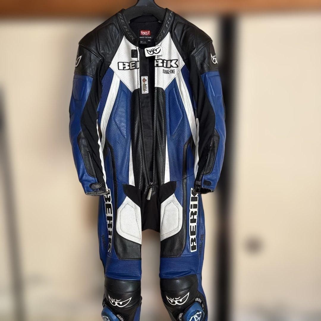 ベリック革ツナギXXL BERIK レーシングツナギ豪華6点セット【人気No.1】 | □ツナギ