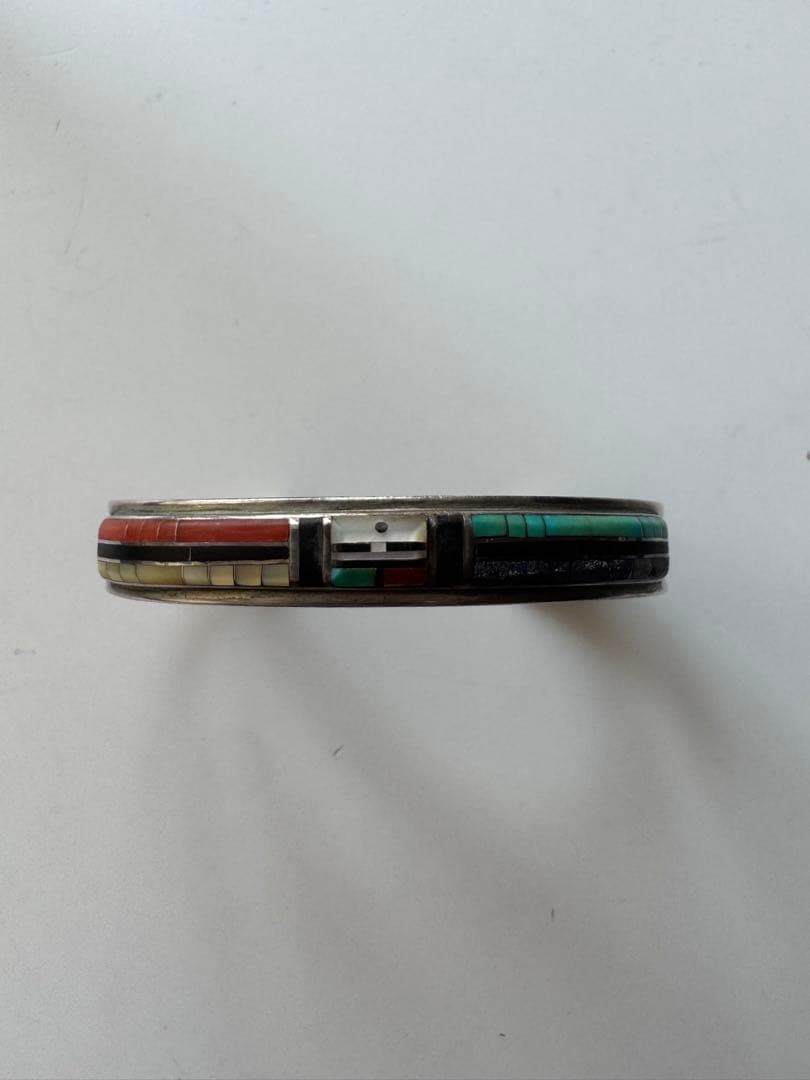 DONDEWA ズニ族ドンデワ アーティスト スターリングシルバー バングル days-yshop_ib-104