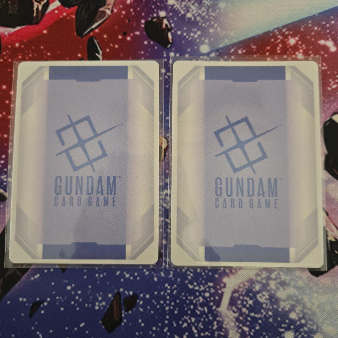 ガンダムカードゲーム GCG 覚悟の表れ パラレル2枚セット - メルカリ