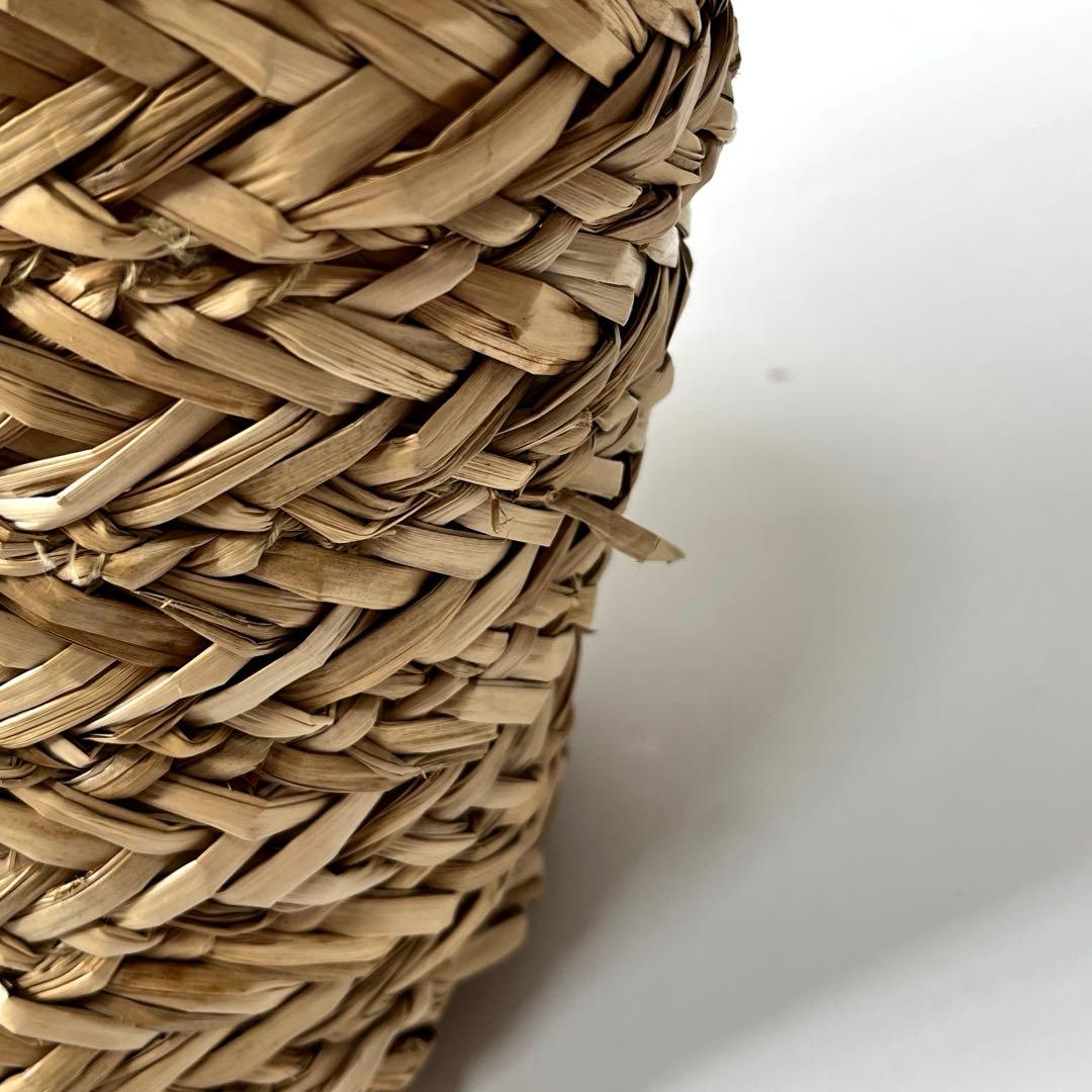 アニヤハインドマーチ スモールバスケット ペーパーアイズ 天然草木