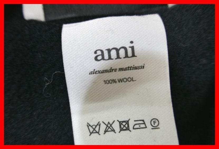 ami paris ウール100％マフラーマフラー mム362 - メルカリ