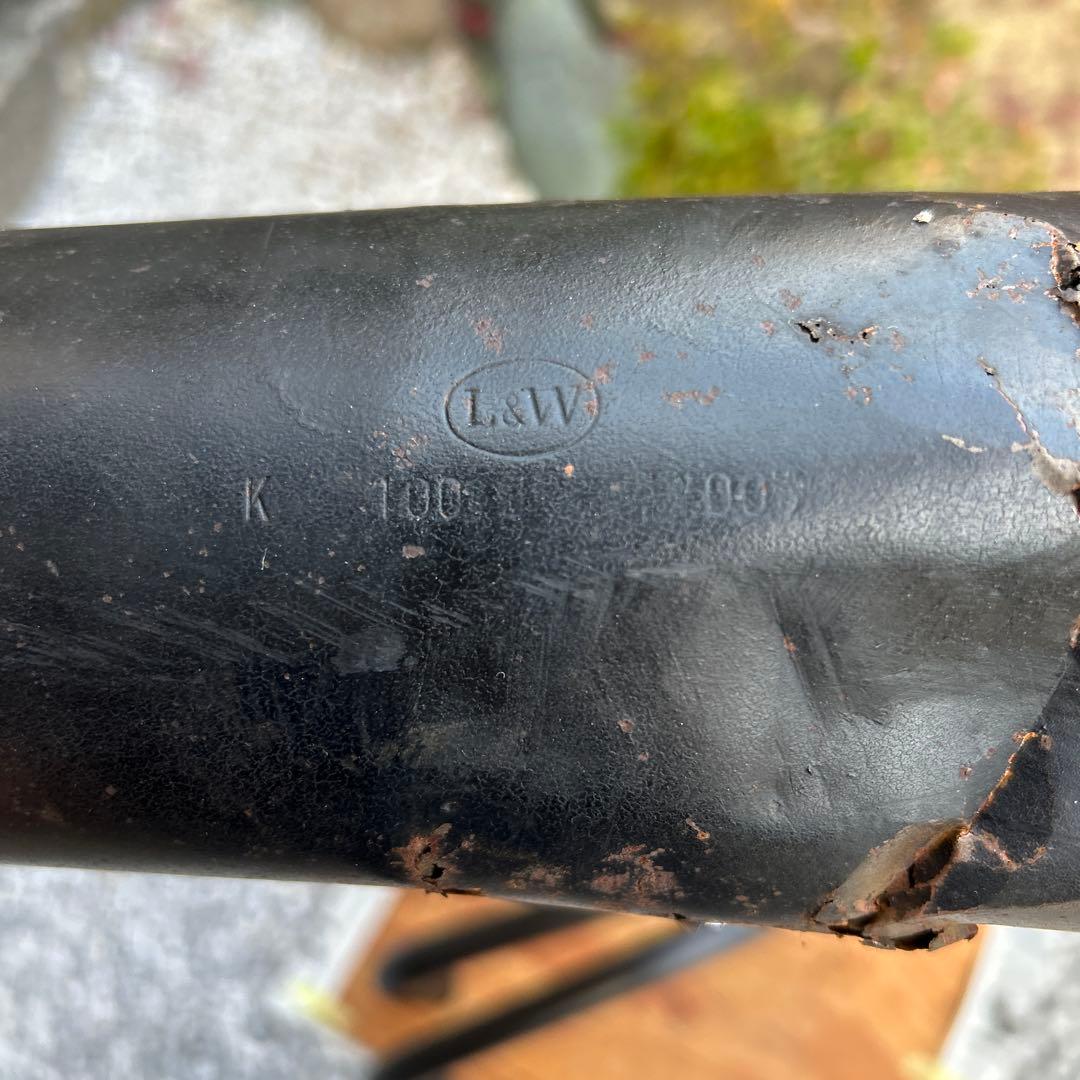 Z1000R/J L&W エキマニ 【リペイント品】1026 車・バイク・自転車