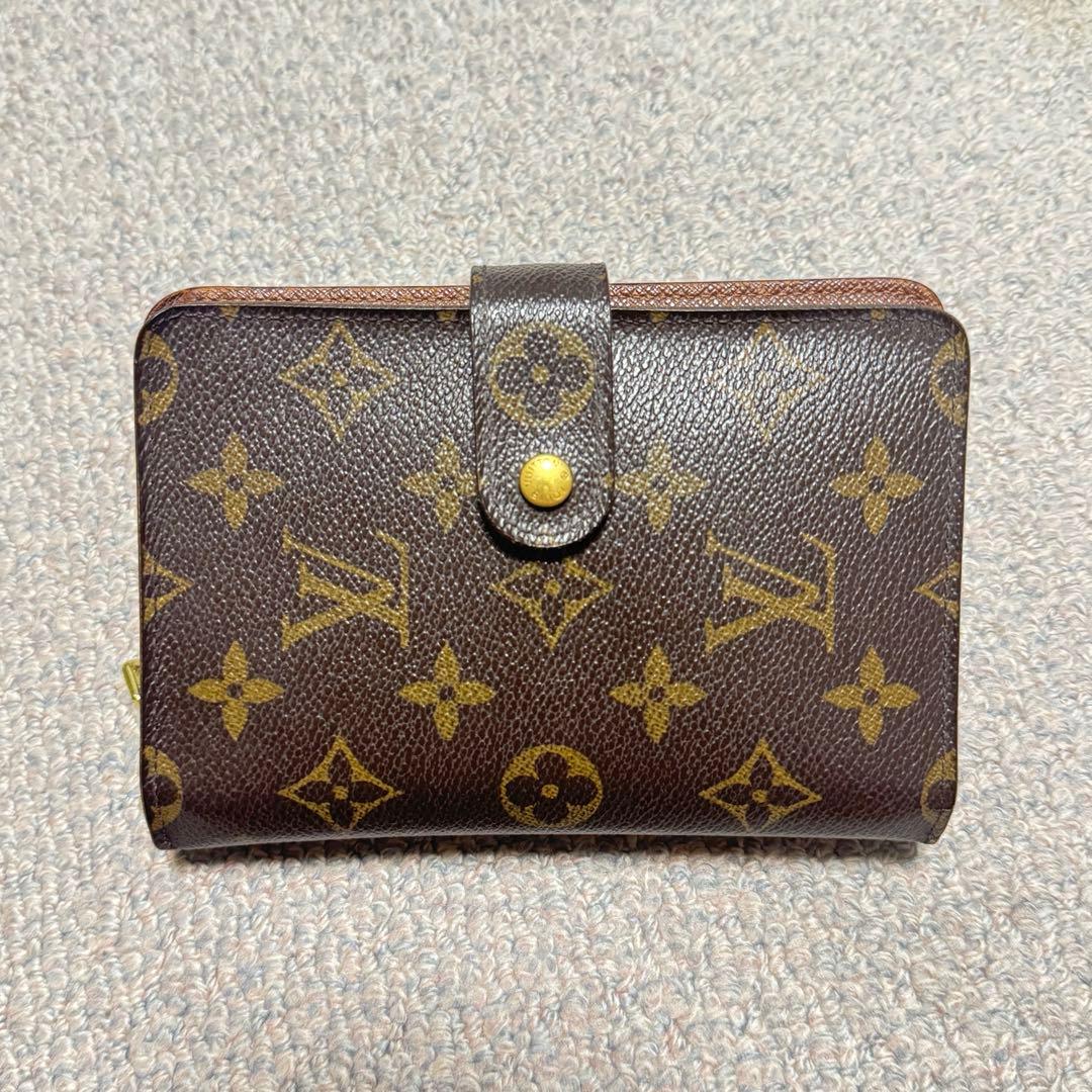 【美品】Louis Vuitton 二つ折り財布 モノグラム LOUIS VUITTON】ルイヴィトン『モノグラム グラフィティ ポルトモネ