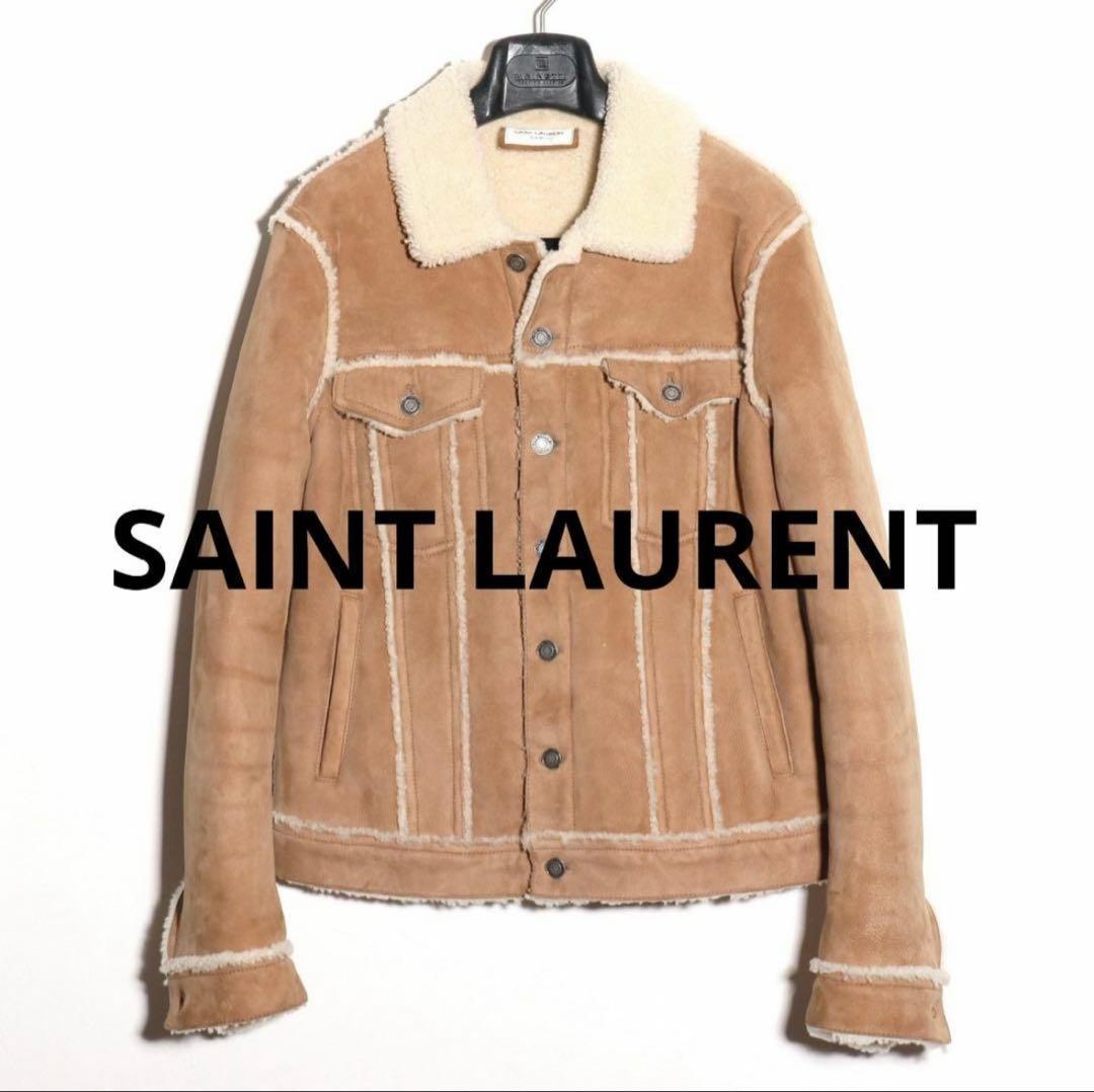 Saint Laurent Paris サンローラン ムートンジャケット 46 - メルカリ
