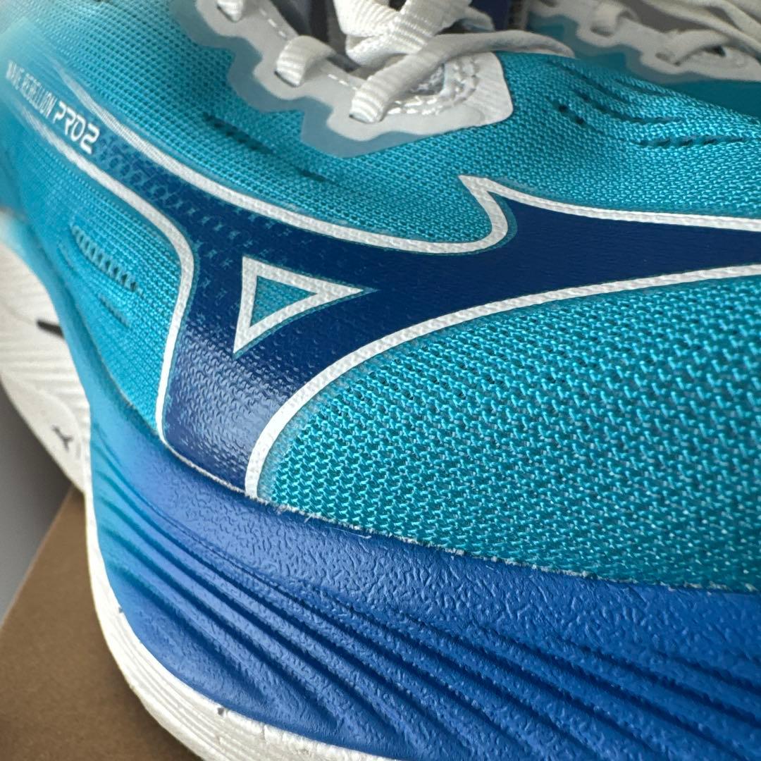 未使用【26.0cm】ミズノ ウェーブ リベリオン プロ2 （ブルー）