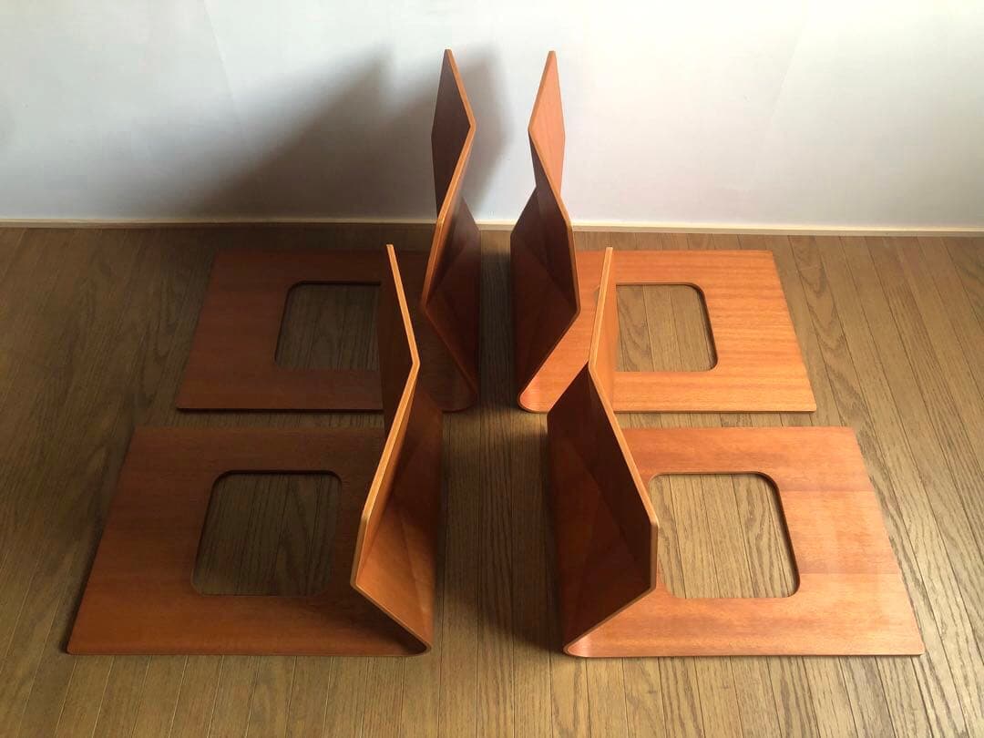 天童木工 プライウッド 座椅子 4脚セット 和家具 ペリアン