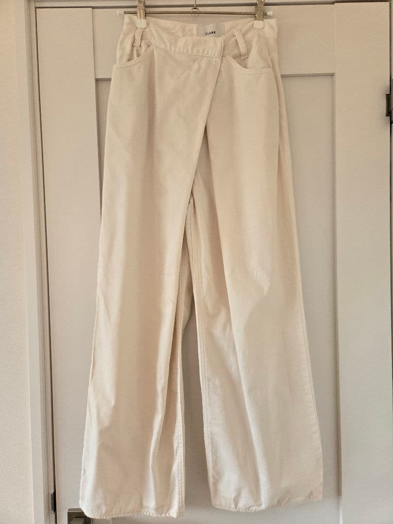 MINAMI TANAKA×CLANE DENIM PANTS ホワイト 0 - メルカリ