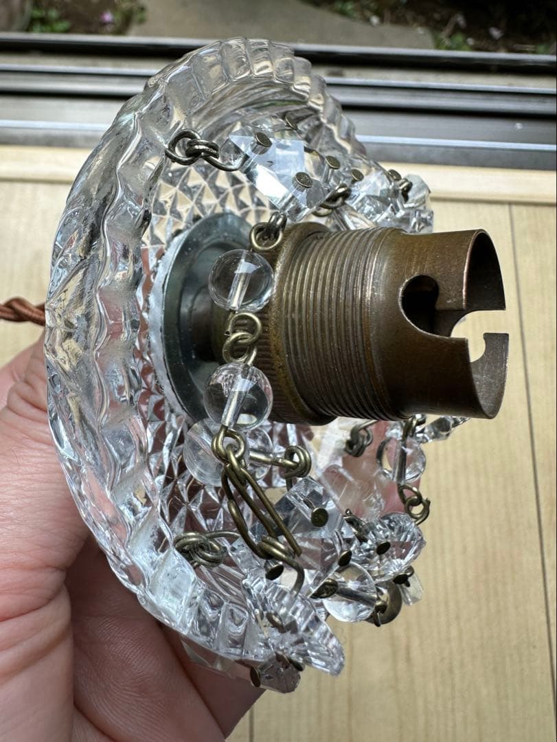 フランス アンティーク スノーフレークとアイシクルドロップの冬ミニ