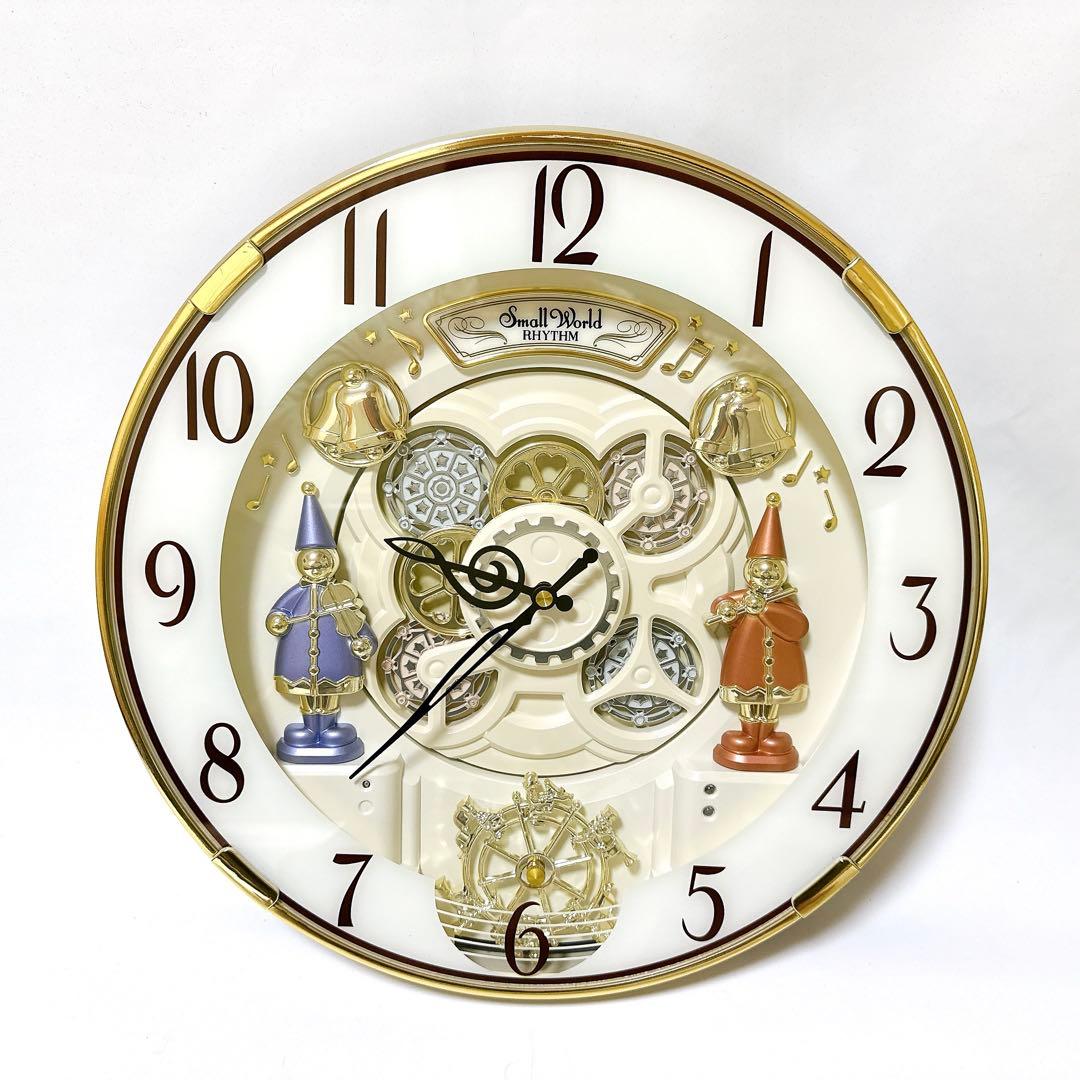 美品 リズム時計 4MN490RH 電波時計 からくり時計 美品 リズム時計 4MN490RH 電波時計 からくり時計 - メルカリ