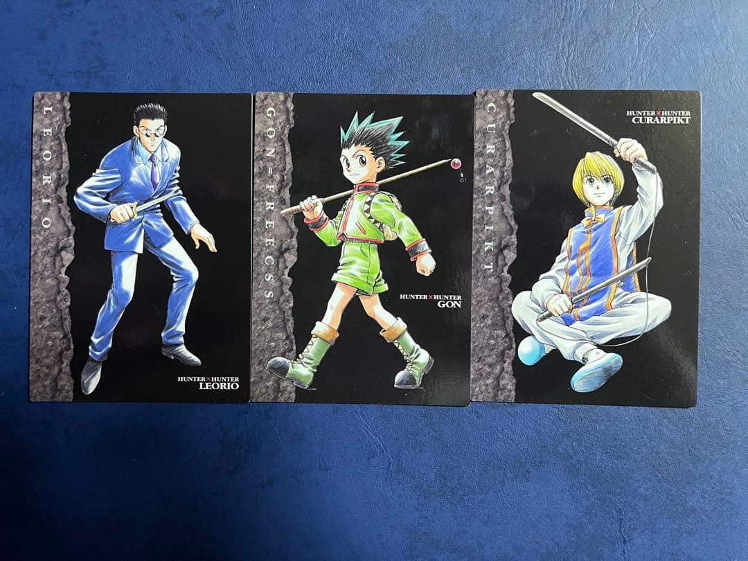 HUNTER×HUNTER カードダスマスターズNo.109〜111 3枚セット - メルカリ