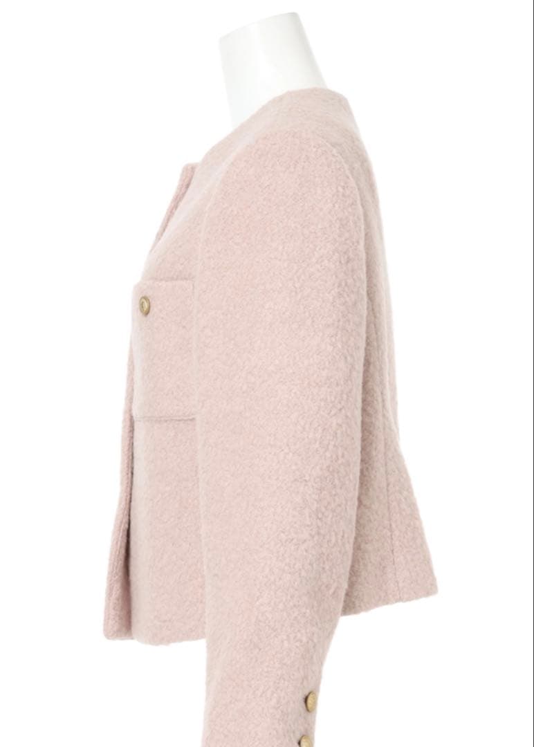 新品未使用　JUSGLITTY 《店舗限定》シャギーブークレジャコット