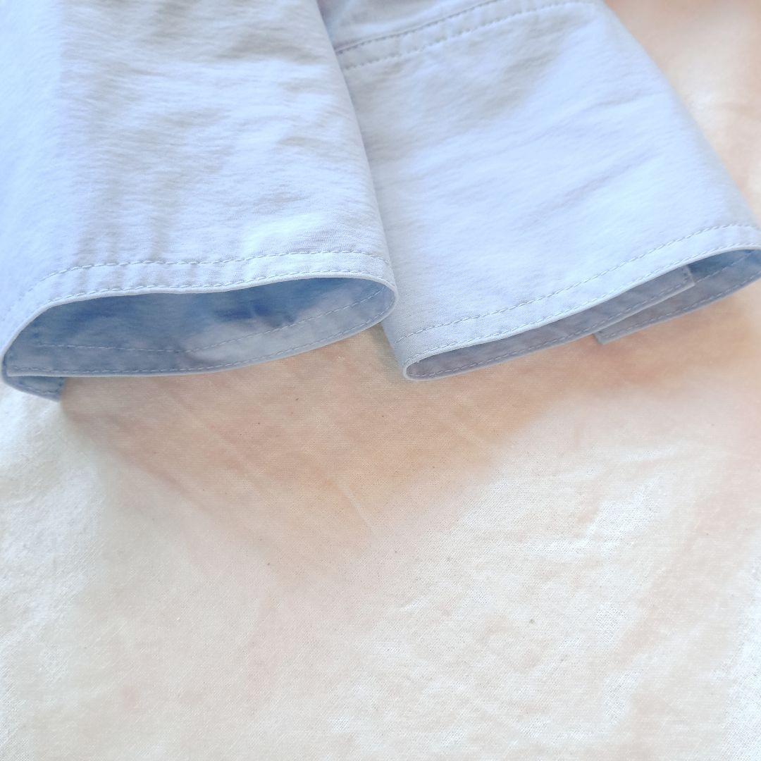 MACHATT ライトブルー オーバーサイズ シャツ