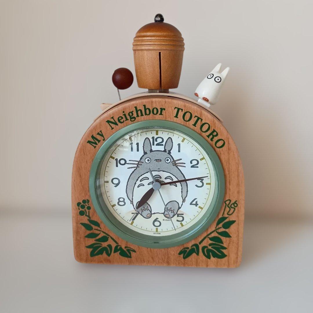 となりのトトロ 木製置時計 - メルカリ