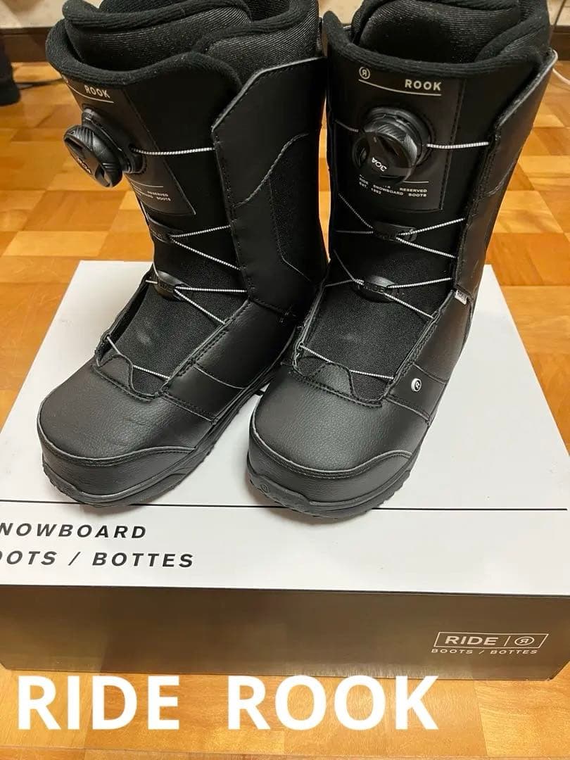 P*n様 RIDE　ライド　ROOK 23-24モデル　メンズ　ブーツ　27cm RIDE（ライド） 日本正規品 スノーボード ブーツ RIDE ROOK Black