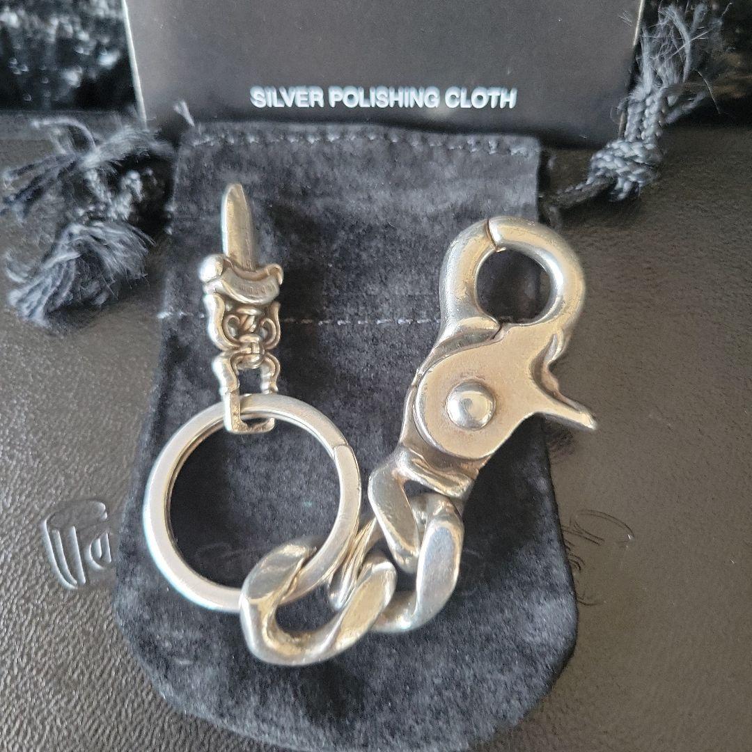 クロムハーツ クリップチェーン クラシック ショート キーチェーン 2