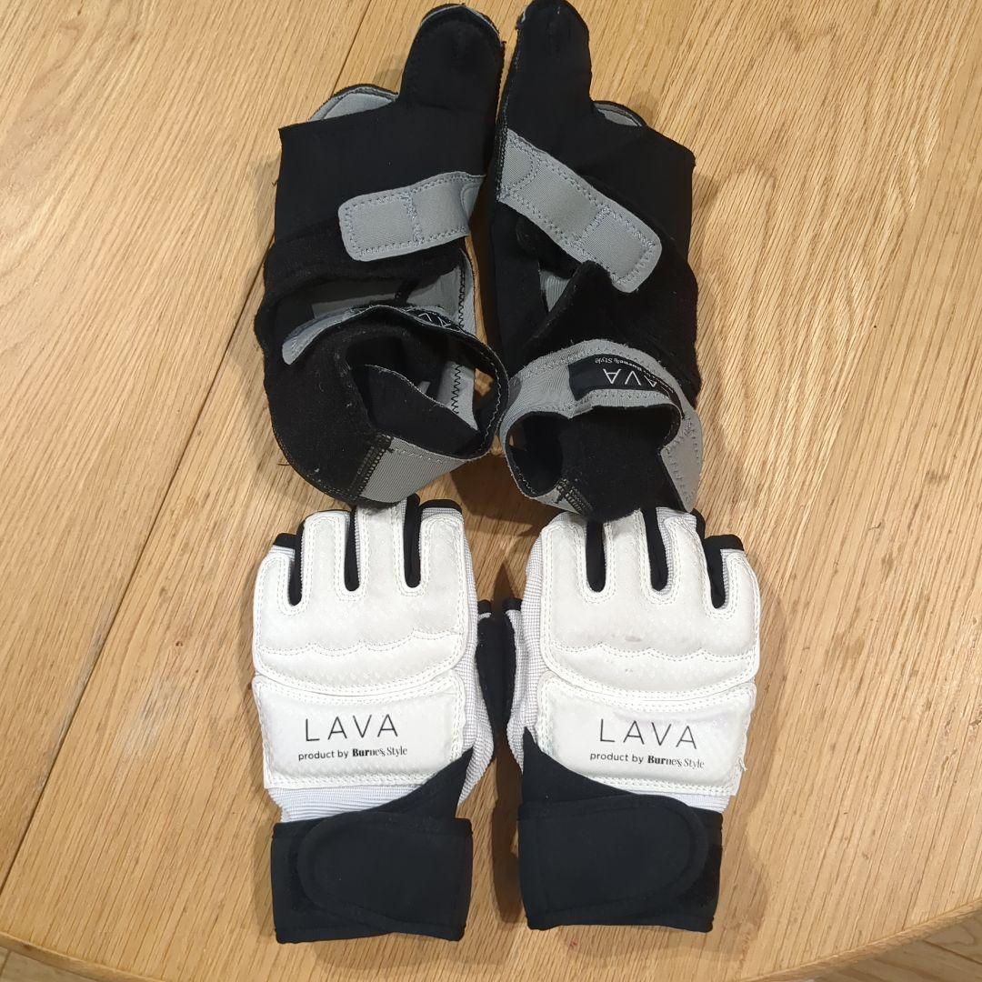 LAVA ラバ 暗闇キックボクシング グローブ（S）シューズ（M） - メルカリ