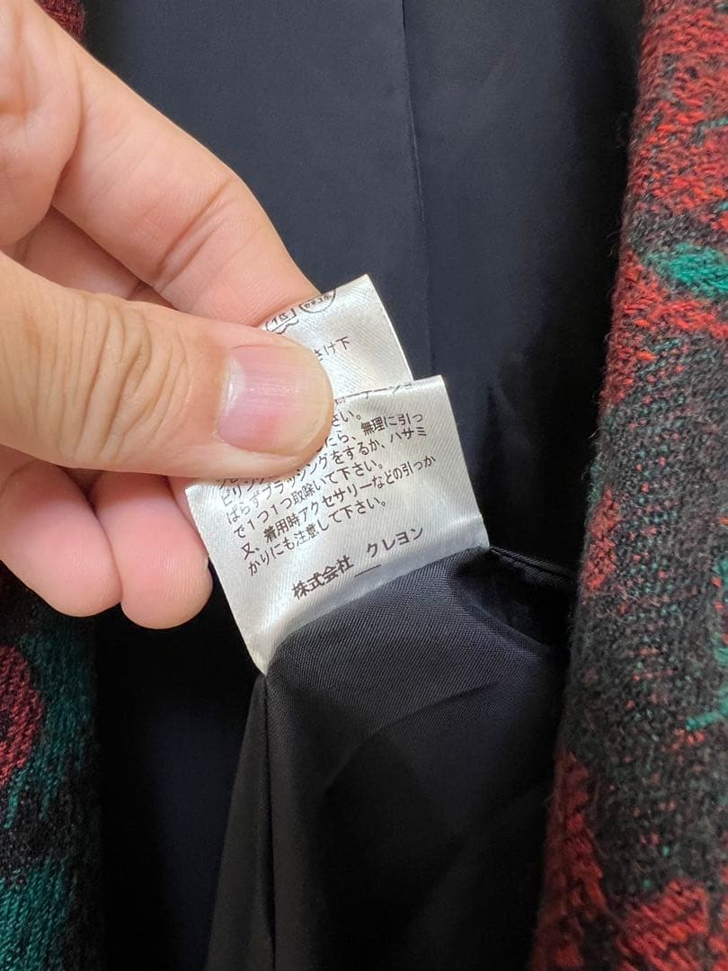 【h.t.maniac】薔薇柄コート