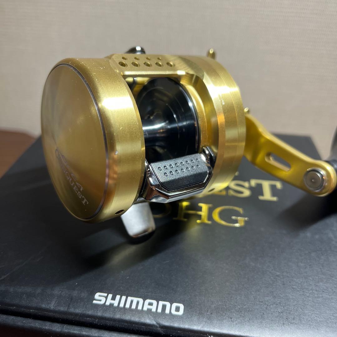 シマノ 15オシアコンクエスト300HG ベイトリール タイラバ ジギング 鯛