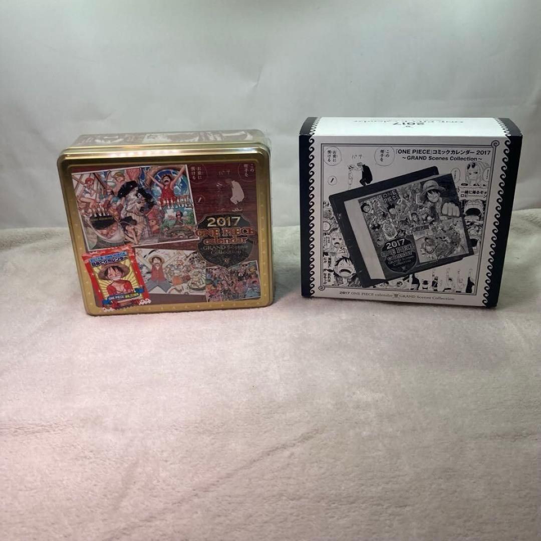 2017 ワンピース 日めくりカレンダー 未開封 ポスターなし 匿名配送