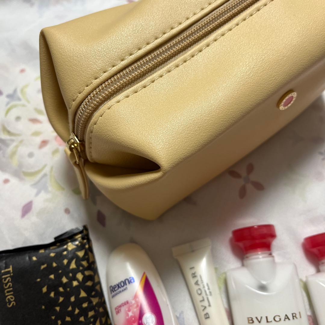 エミレーツ航空 ビジネスクラス ブルガリ ポーチ アメニティ - メルカリ