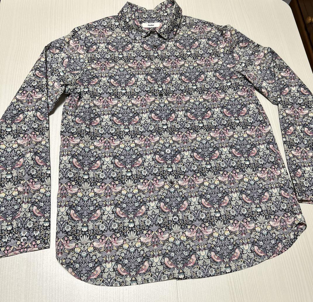 Parkes リバティ いちご泥棒 丸襟 M ブラウス シャツ - メルカリ