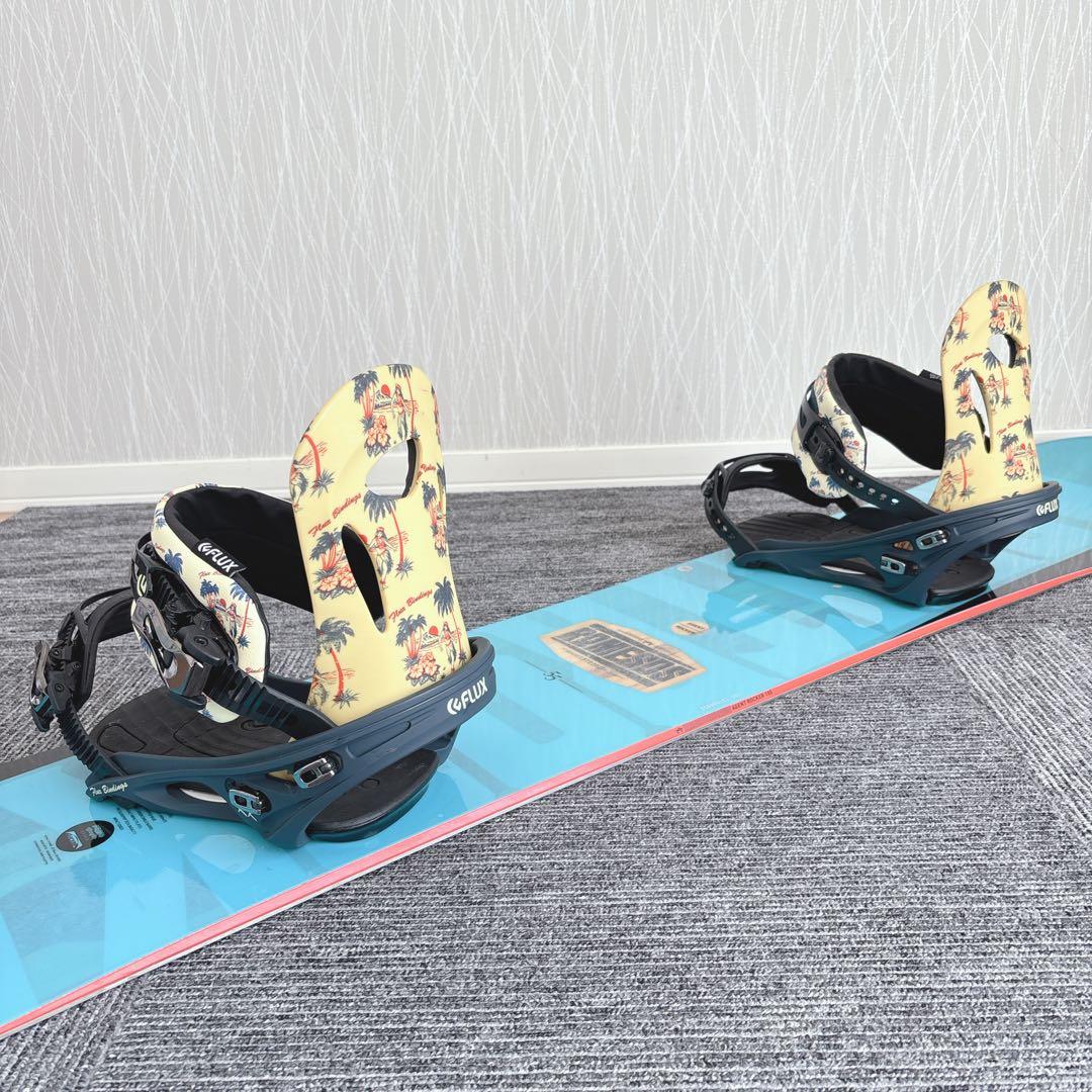 51美品❗️超豪華❗️ROMESDS×FLUX メンズスノーボードセット☆155cm
