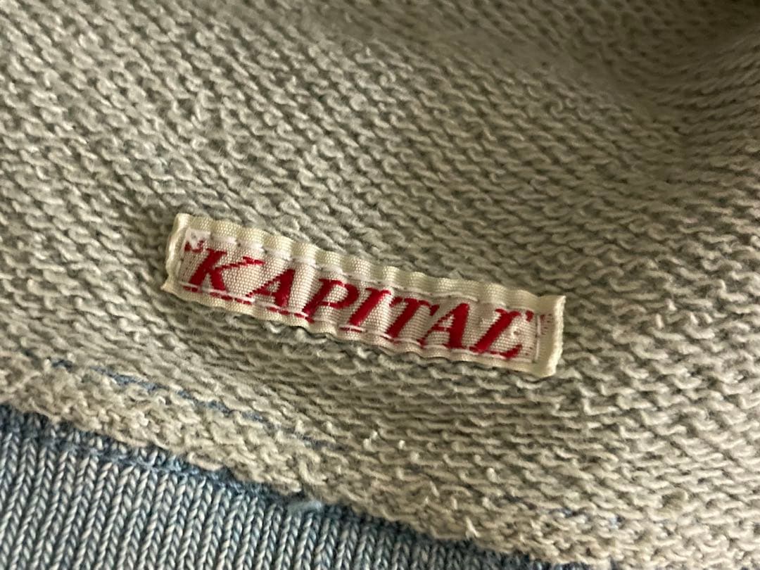 合馬公式アカウント1様 KAPITAL キャピタル ヴィンテージ加工 キャップ