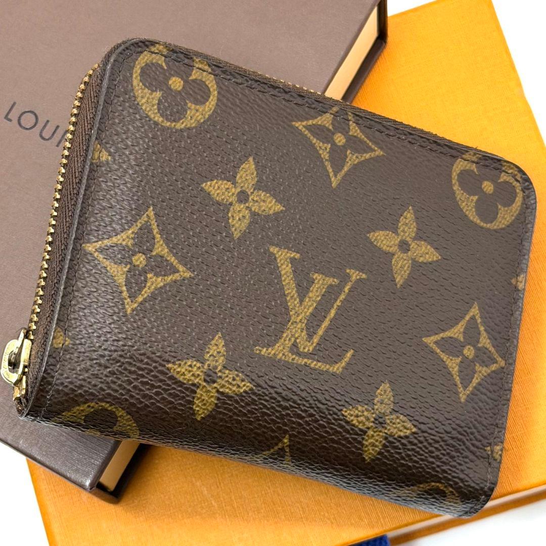 良品 ルイヴィトン モノグラム ジッピーパース 小銭 財布 ラウンドジップ LOUIS VUITTON（ルイ・ヴィトン） コインケース 小銭入れ 正規品