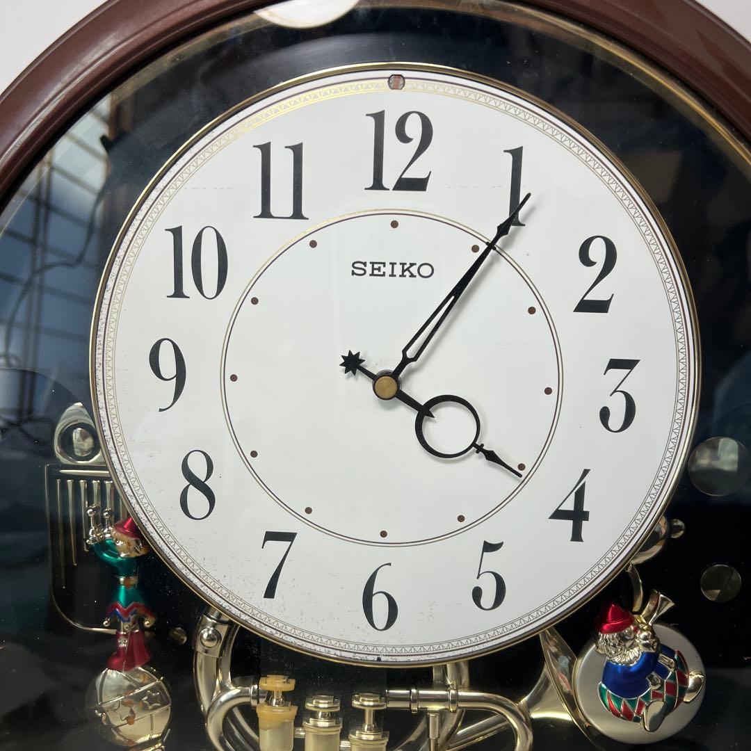 SEIKO セイコー からくり時計 ZIGZAG AM616B 壁掛け時計 - メルカリ