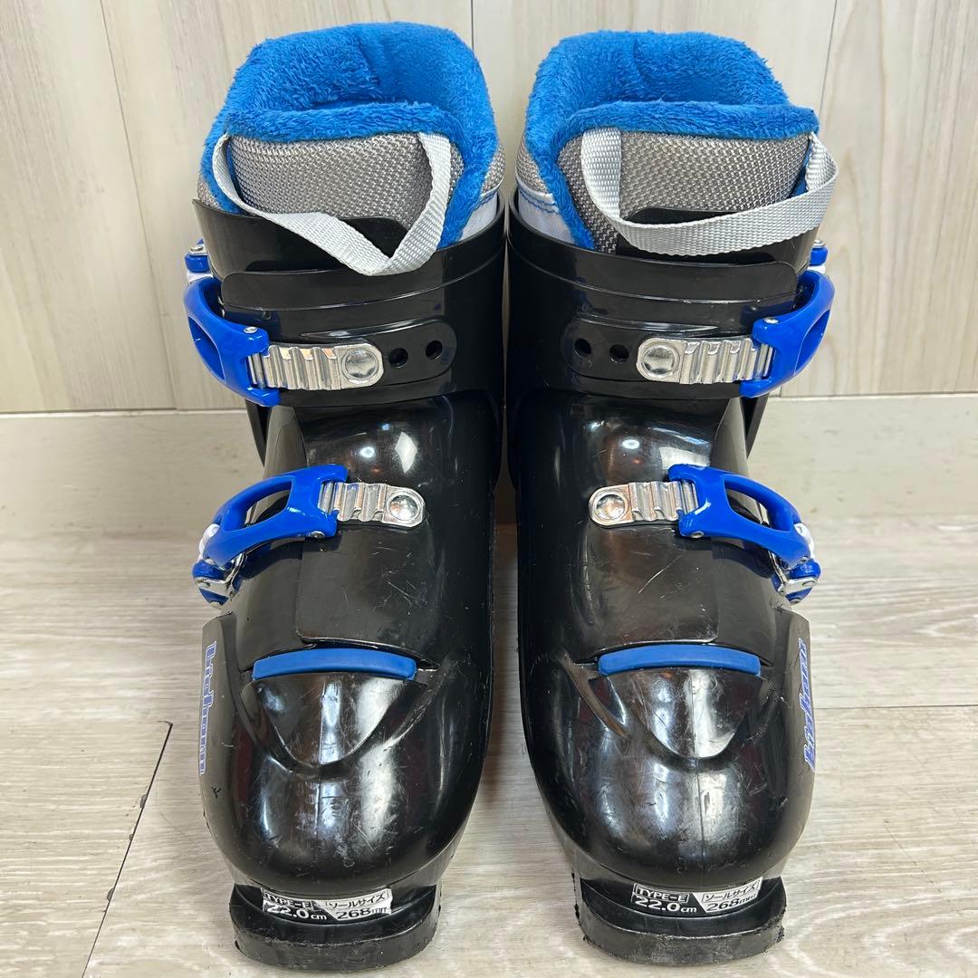 【キッズスキー】ハート　スキーセット　128cm big horn 22.0cm