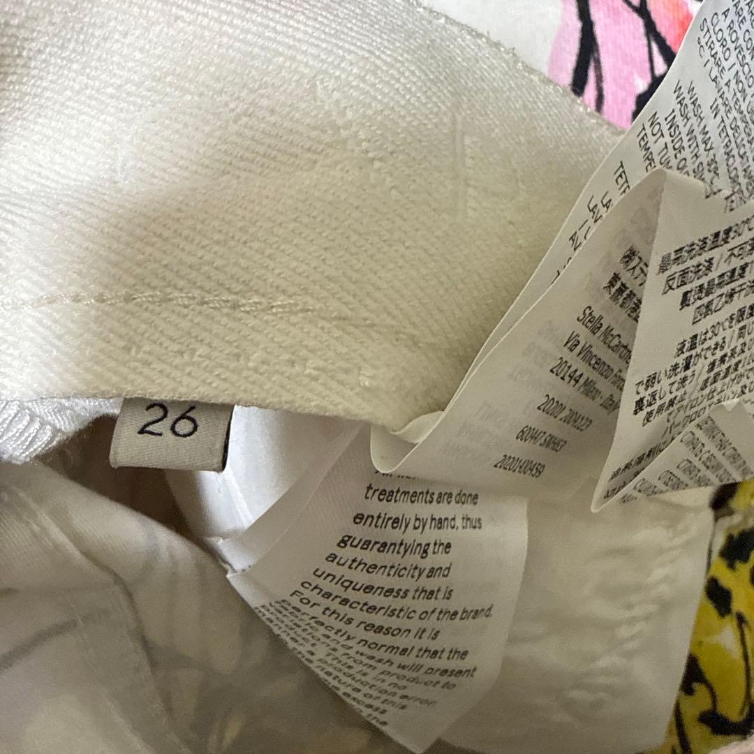 美品】STELLA McCARTNEY 馬柄デニムパンツ 26size