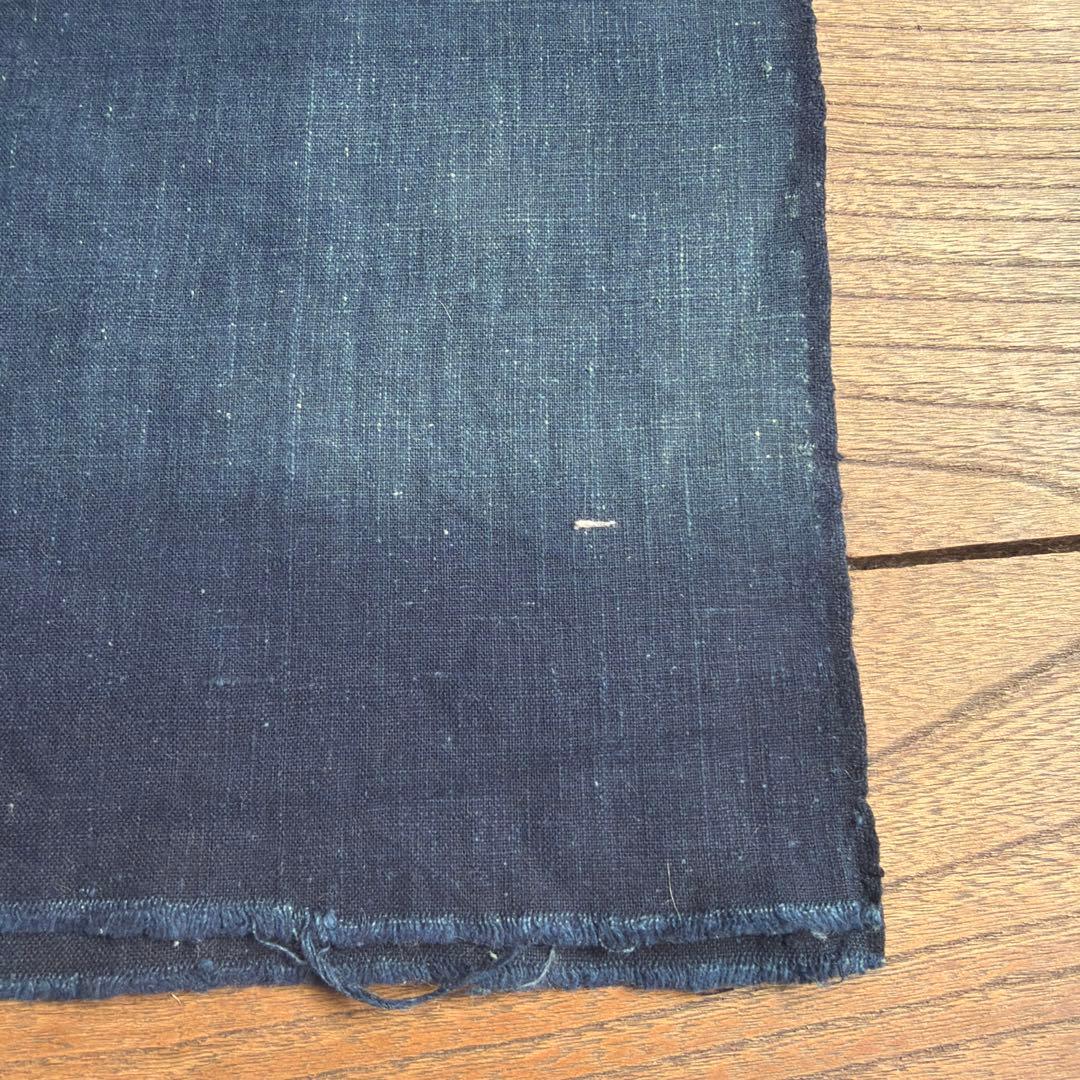 94 藍染め 無地 木綿 古布 リメイク パッチワーク 時代布 - メルカリ