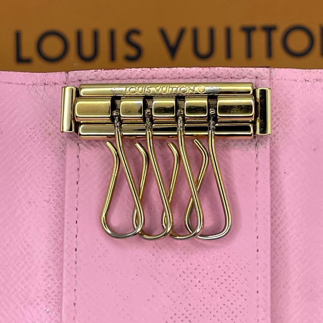 ルイヴィトン ミュルティクレ4 マルチカラー 4連キーケース ホワイト