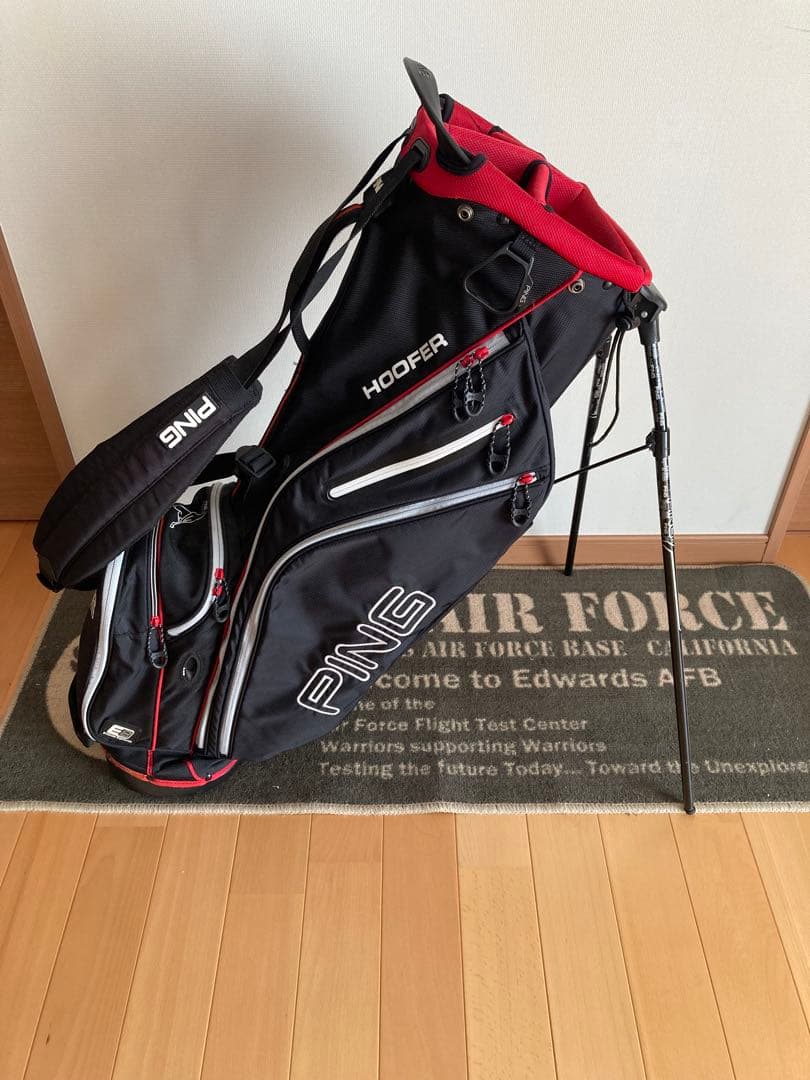 PING ピン キャディーバック　9型スタンド式　レア PING（ピン） キャディバッグ CB-N2503 パイプフレームスタンド 9.0型