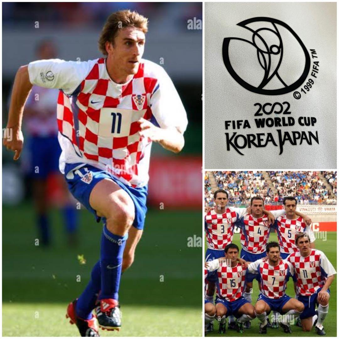 正規品 オーセンティック】2002W杯クロアチア代表 ボクシッチ L ナイキ