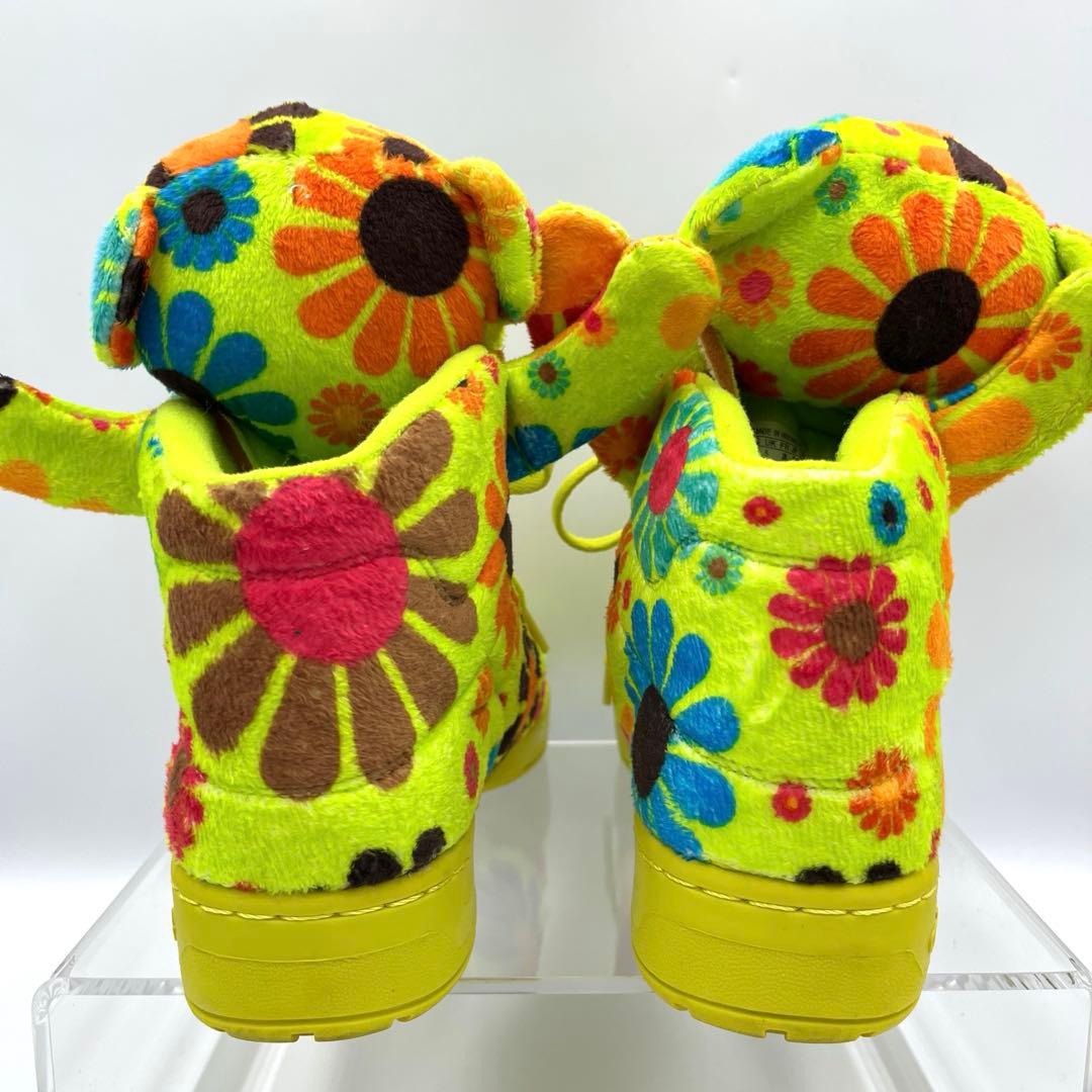 美品 アディダスadidas ジェレミー・スコット ハイカット スニーカー