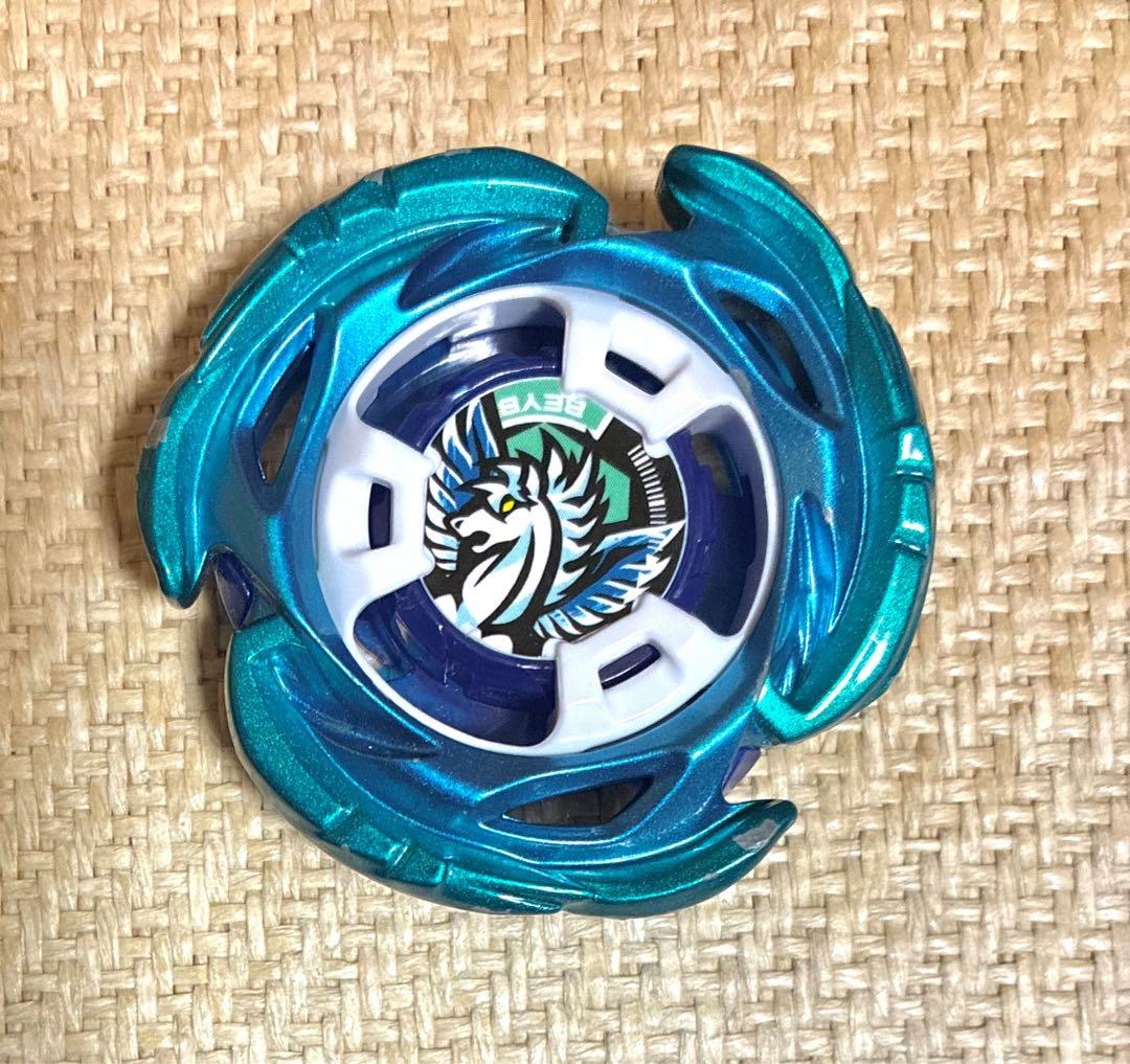 エアロペガサス3−70A UX-00 Aero Pegasus 3-70A Double Metal Coat: Blue x Green Beyblade